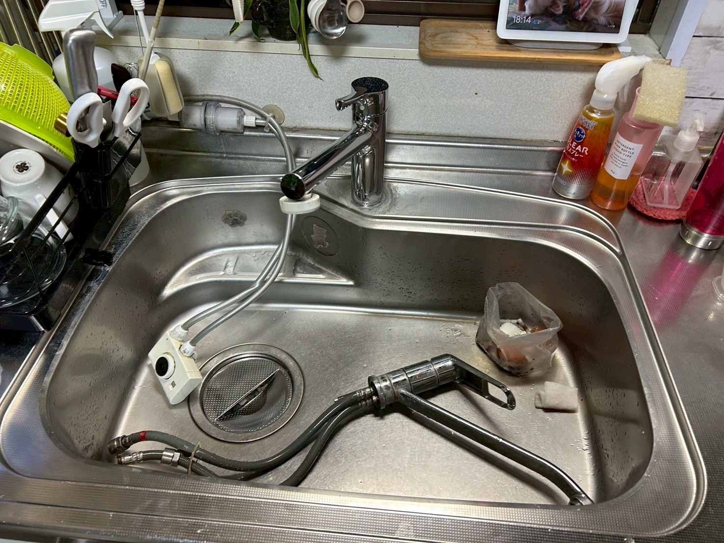 キッチン水栓交換